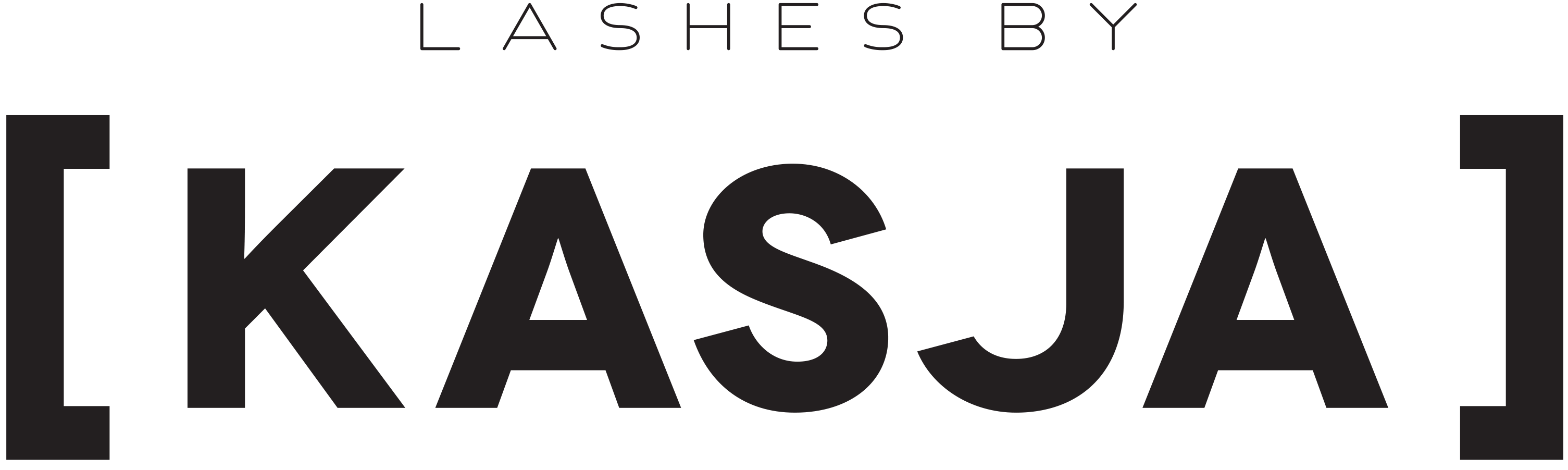 Logoen til Lashes by Kasja